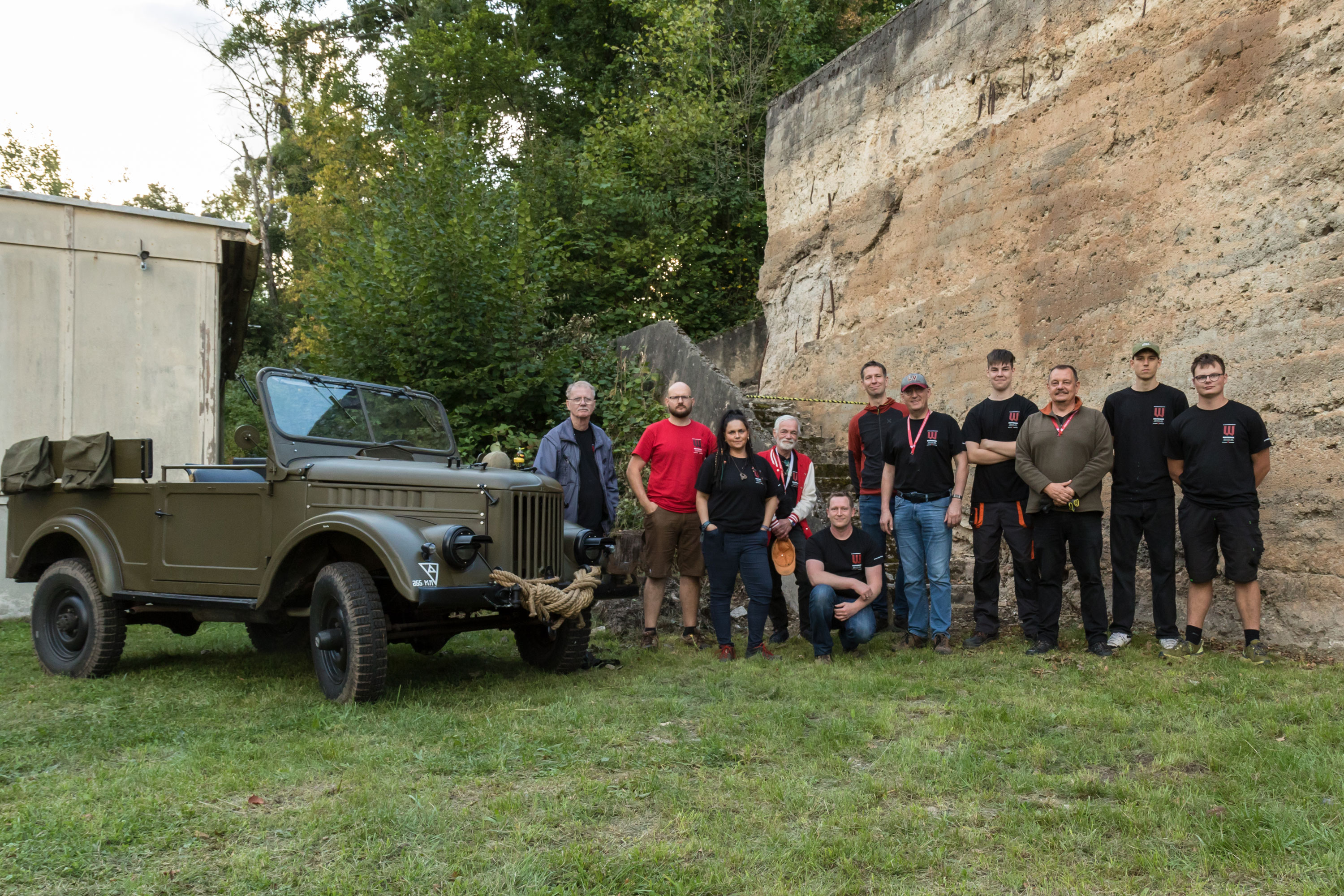 Walpersberg-vereniging aan het werk