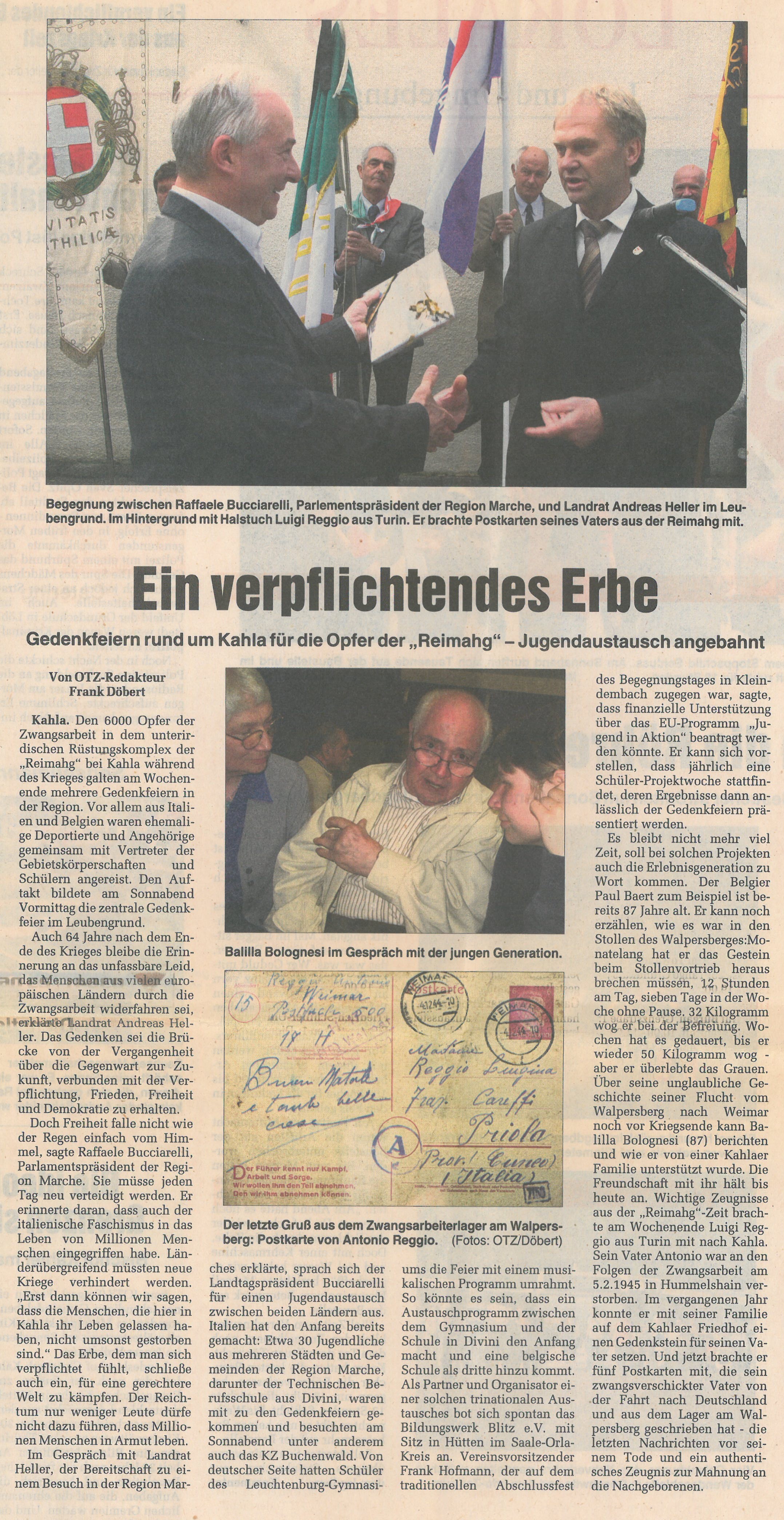 Den Opfern ein würdiges Gedenken