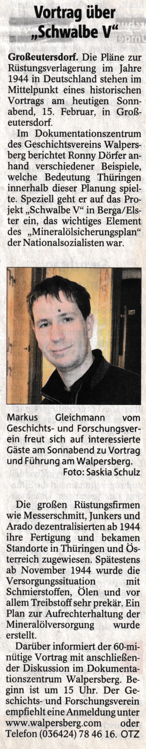 Unterirdische Rüstung bei Paderborn