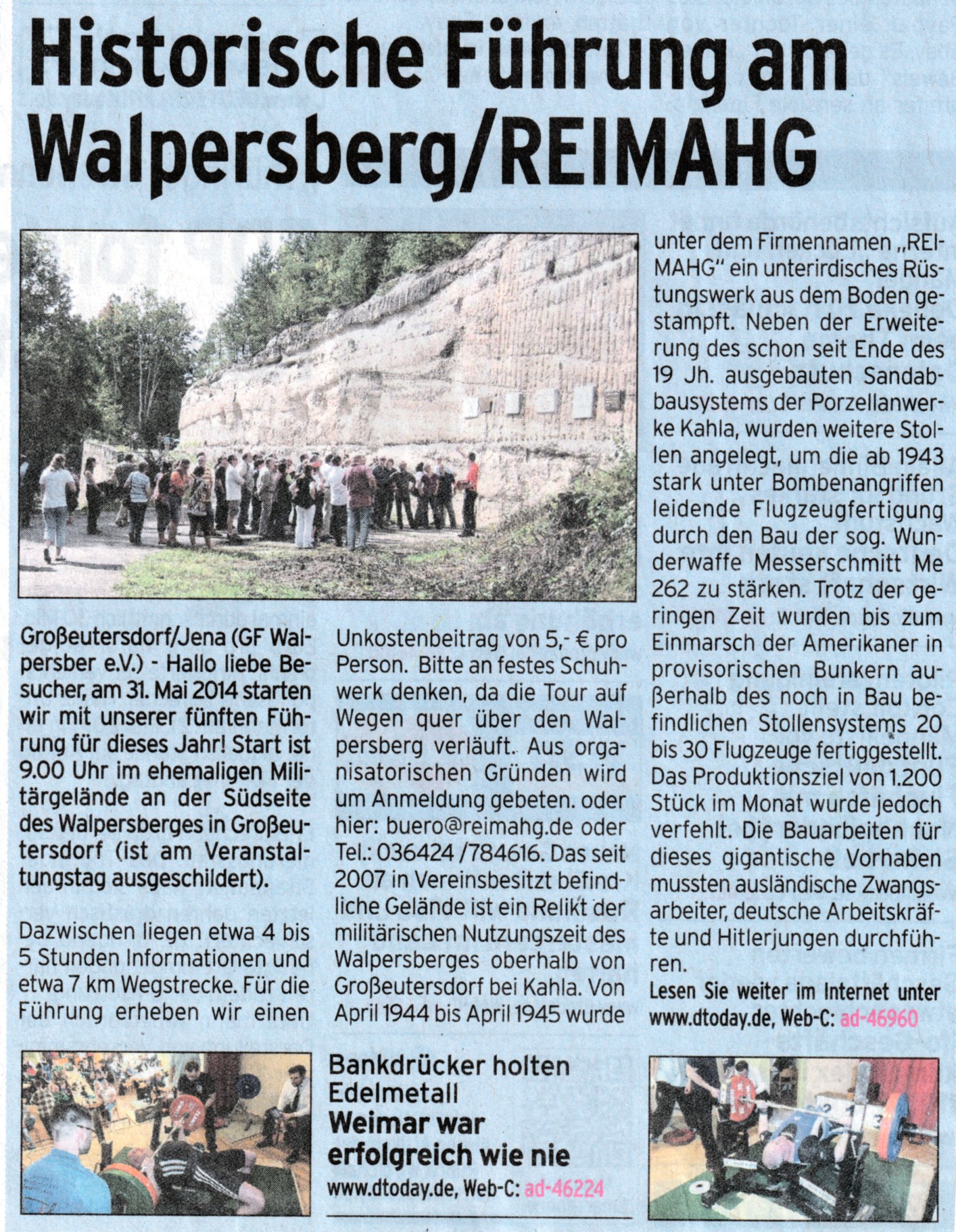 Führung zur „Reimahg“